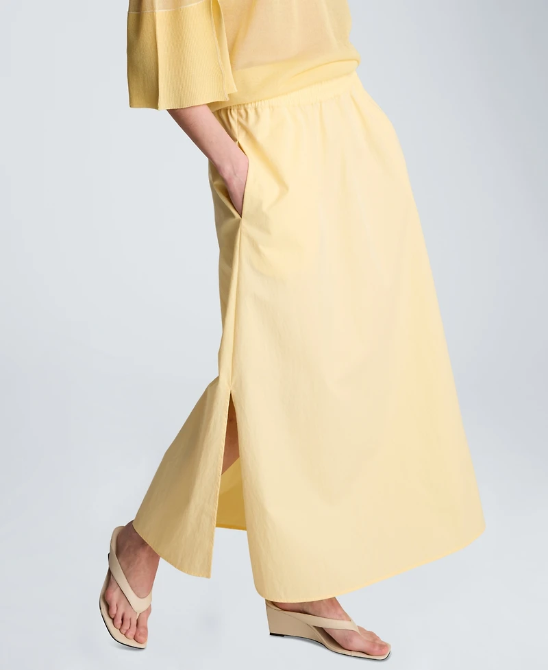 Kenneth Cole Women's Side-Slits Pull-On Maxi Skirt