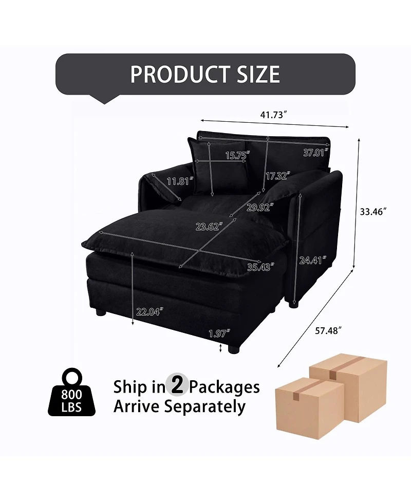 Streamdale Furniture Chenille Modular Sofa: Ultimate Comfort, Customizable