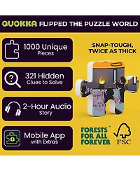 Quokka 1000 Piece Jigsaw Puzzle for Adults – Themed Puzzles with Bonus Challenges