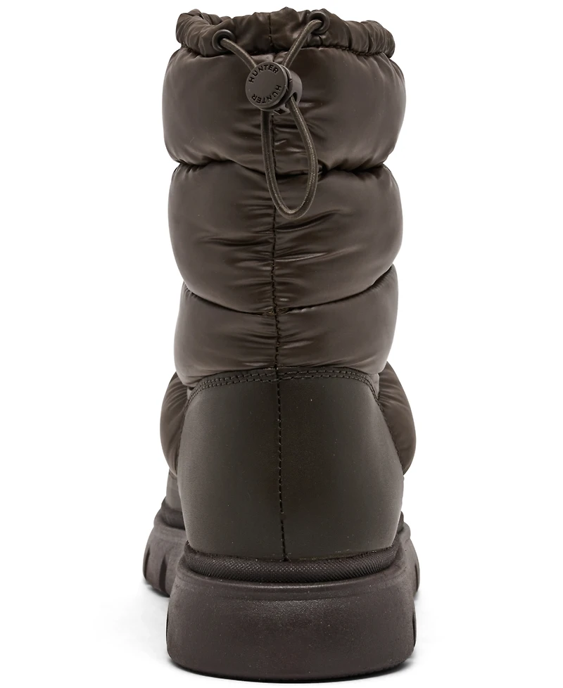 Hunter Women's Maribel Lug Sole Insulated Waterproof Snow Booties from Finish Line