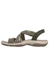 Skechers Women's Reggae Slim Stretch Sandals from Finish Line