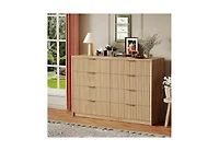 gaomon Modern 8-Drawer Dresser with Fluted Front