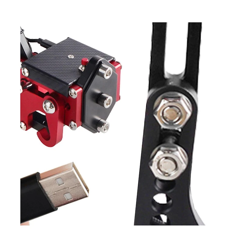 Artudatech 14 Bit Racing Handbrake with Hall Sensor - Progressive Brake for Logitech G920