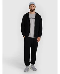 4F Men's Men s Zip-Up Sweatshirt With A Hood