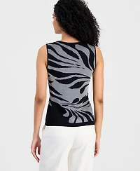 Anne Klein Women's Jacquard-Knit Tank
