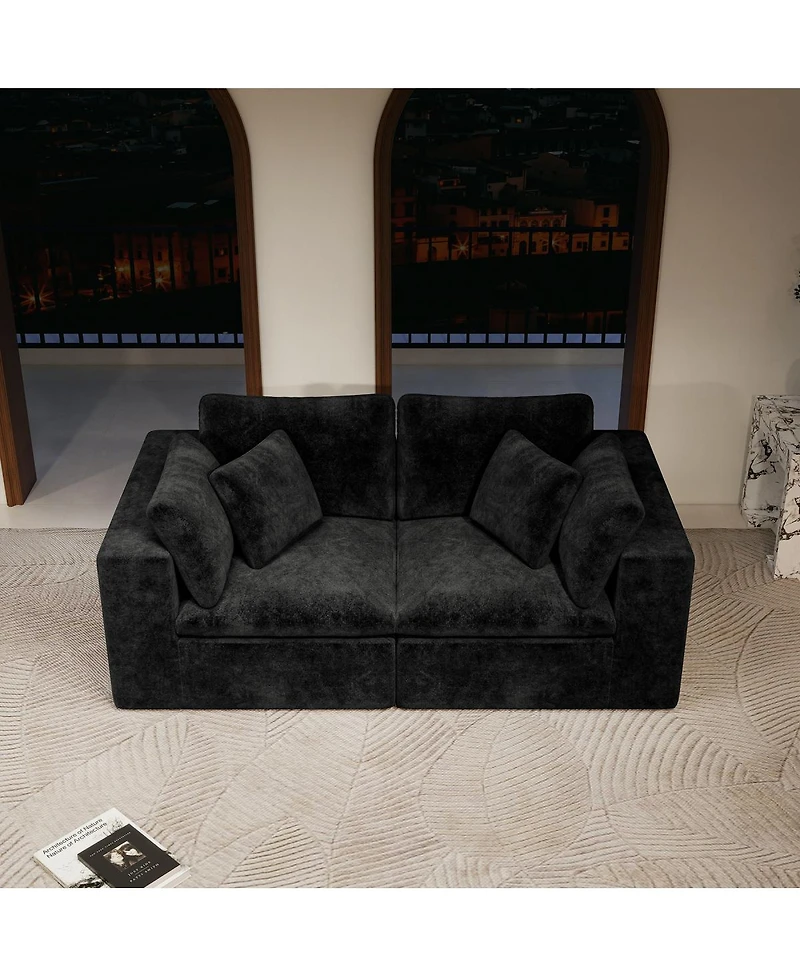 Streamdale Furniture Modular Sectional Sofa Seat, Upholstered Couch for Living Room