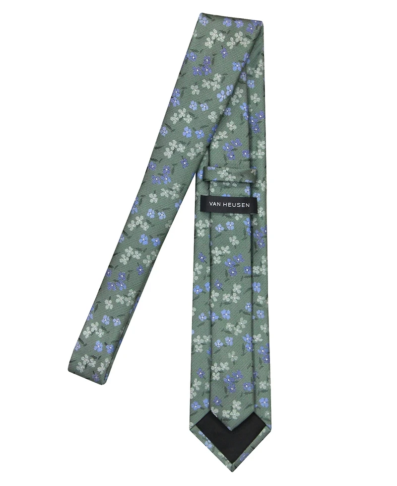 Van Heusen Men's Small Floral Tie