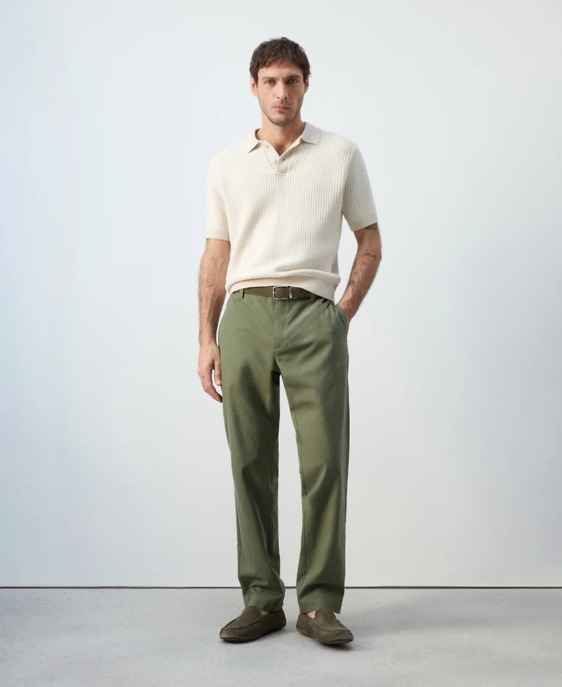 Mango Men's Regular-Fit Chino Pants