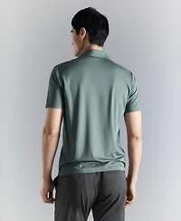 Mango Men's Comfort Stretch Button Polo Shirt