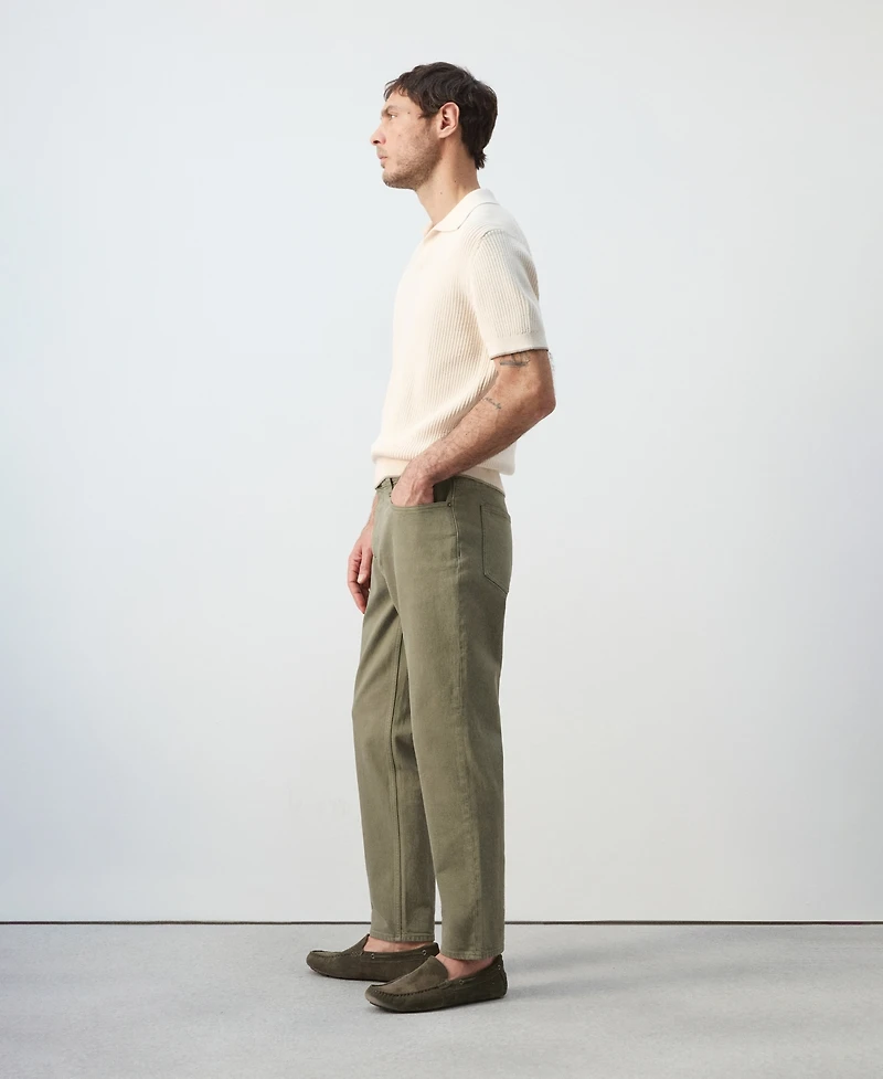 Mango Men's Ben Cropped Tapered-Fit Jeans