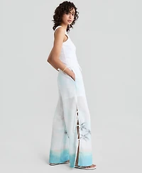And Now This Women's High-Rise Wide-Leg Drawstring Pants, Macy's Exclusive