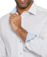 Nick Graham Men's Roxbury Square Stretch Dress Shirt