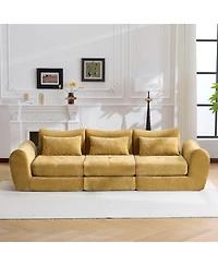 Streamdale Furniture Modular Cloud Sofa, Convertible Folding Sofa Bed, Sectional Cushioned Sofa