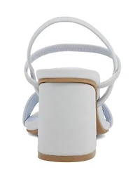 Mia Women's Elastic Ankle-Strap Dress Sandals