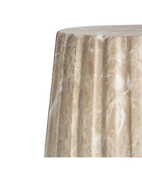 Streamdale Furniture Outdoor Cleme Carved Side Table