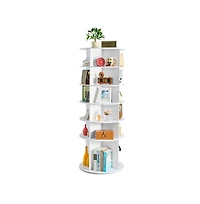Slickblue 6-Tier Rotating Shoe Rack 360° Spinning Carousel
