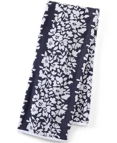 Lands' End Cotton Jacquard Bath Towel