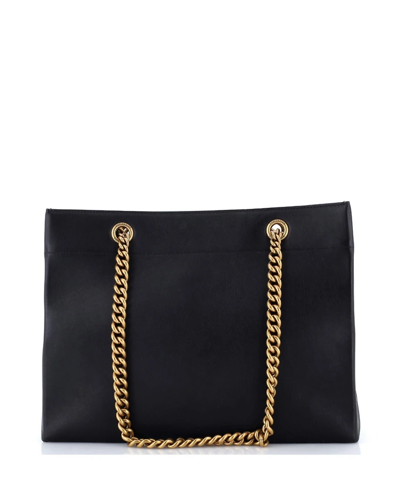 Pre-Owned Balenciaga Medium Duty Free Chain Tote Leather