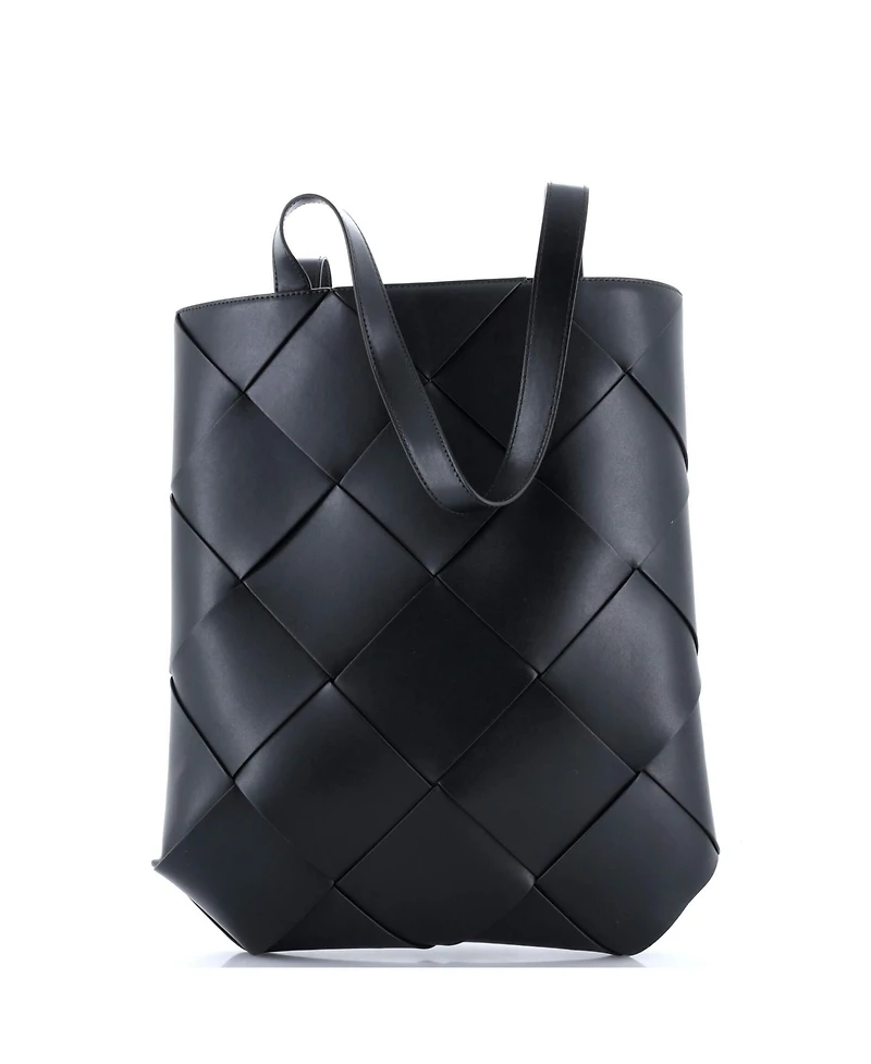 Pre-Owned Bottega Veneta North South Billboard Tote Bag Intrecciato Leather