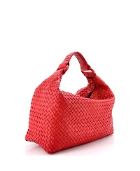 Pre-Owned Bottega Veneta Medium Sloane Hobo Intrecciato Nappa