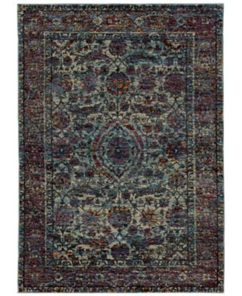 Oriental Weavers Andorra Pena Blue Area Rugs