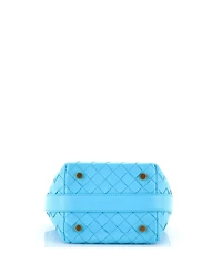 Pre-Owned Bottega Veneta Mini Wallace Shoulder Bag Intrecciato Nappa