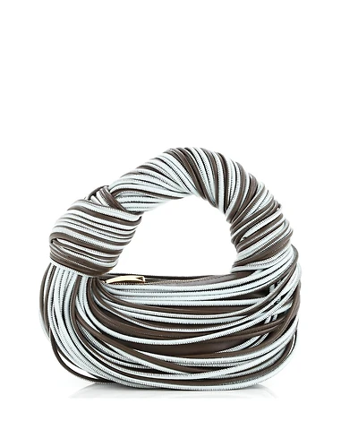 Pre-Owned Bottega Veneta Mini Bv Jodie Hobo Tubular Leather