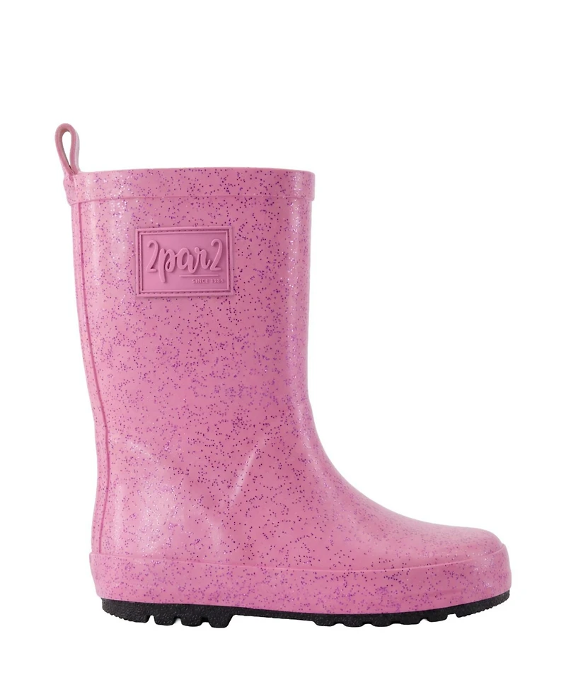 Deux par Deux Little Girls Rain Boots