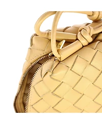 Pre-Owned Bottega Veneta Mini Loop Crossbody Bag Intrecciato Nappa