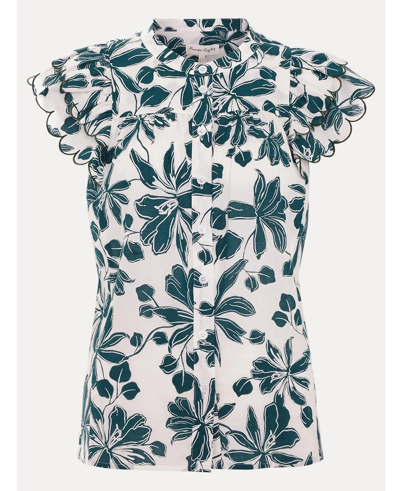 Phase Eight Women's Rena Cotton Blouse