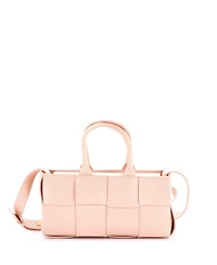 Pre-Owned Bottega Veneta East West Arco Top Handle Shoulder Bag Maxi Intrecciato Leather