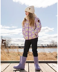 Deux par Deux Little Girls Rubber Rain Boots