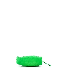 Pre-Owned Bottega Veneta Mini The Pouch Intrecciato Nappa
