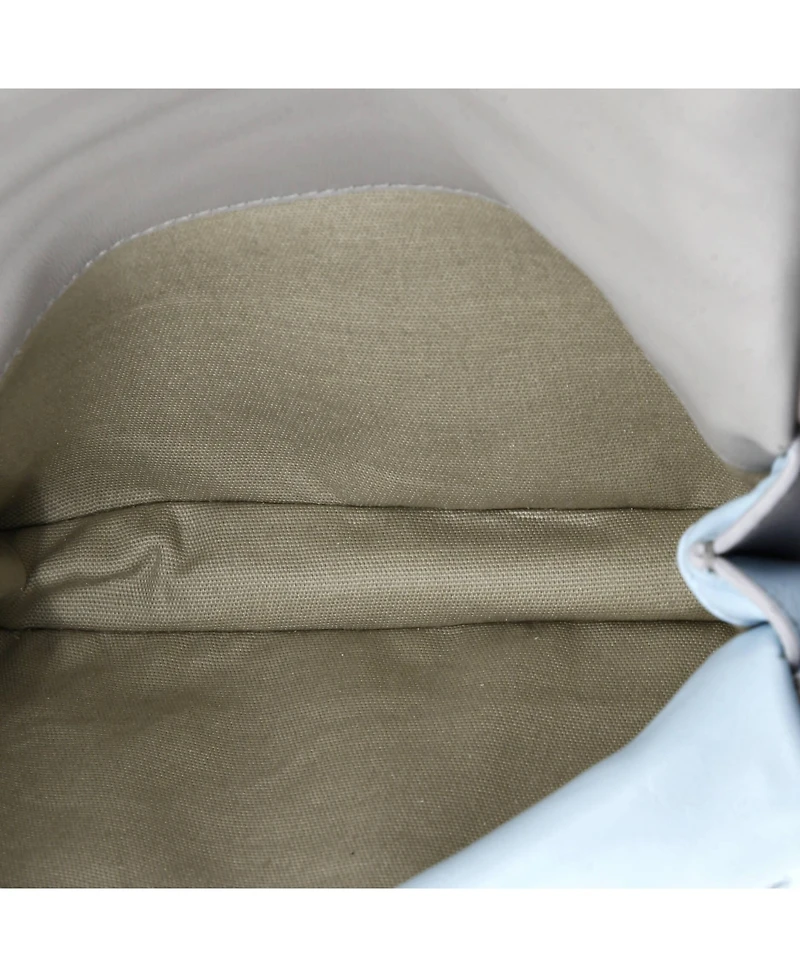 Pre-Owned Bottega Veneta Puff Pouch Bag on Strap Intrecciato Leather