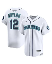Nike Men's Josh Naylor White Seattle Mariners Home Limited Jersey