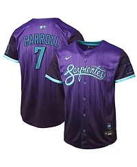 Nike Big Boys and Girls Corbin Carroll Purple Arizona Diamondbacks 2025 City Connect Limited Player Jersey