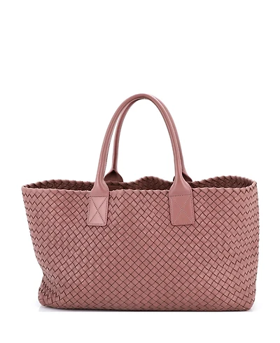 Pre-Owned Bottega Veneta Medium Cabat Tote Intrecciato Nappa
