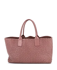 Pre-Owned Bottega Veneta Medium Cabat Tote Intrecciato Nappa