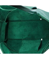 Pre-Owned Bottega Veneta Medium Arco Tote Maxi Intrecciato Leather