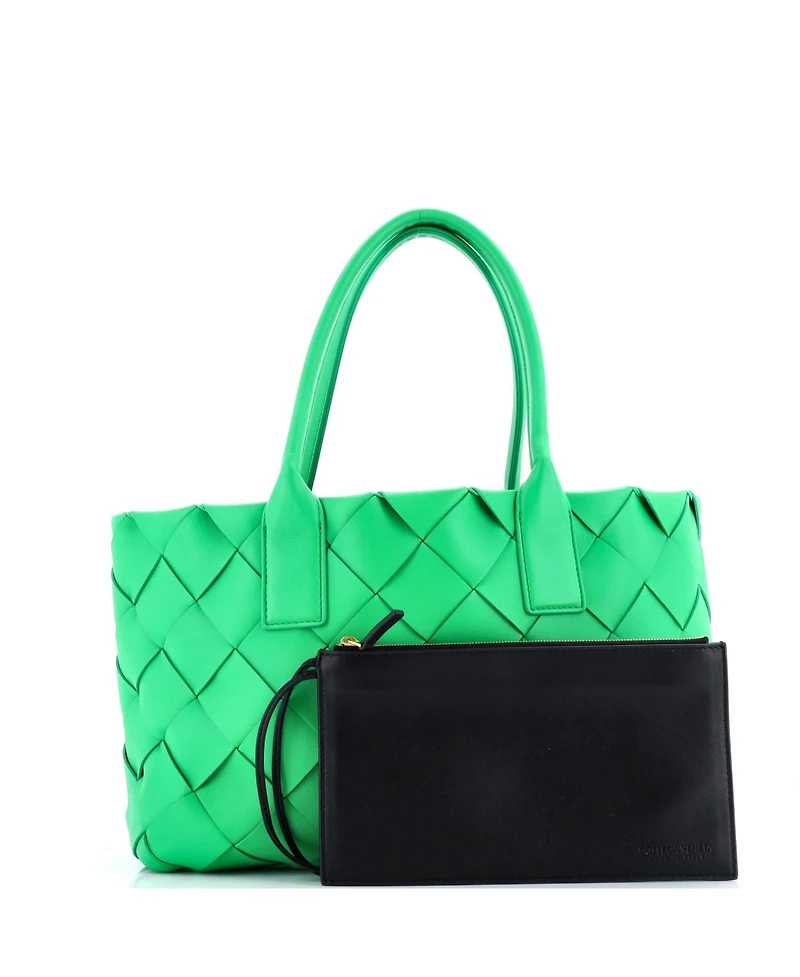 Pre-Owned Bottega Veneta Small Cabat Tote Maxi Intrecciato Nappa