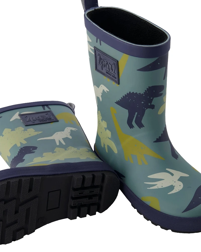 Deux par Little Boys Rain Boots