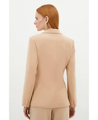 Karen Millen Women's Tailored Doubled Breasted Blazer
