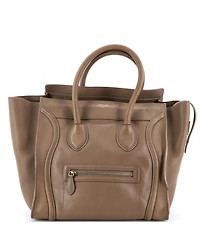 Pre-Owned Celine Mini Luggage Bag Smooth Leather