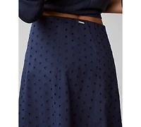Calvin Klein Women's Classic Fit Pull-On Midi Skirt