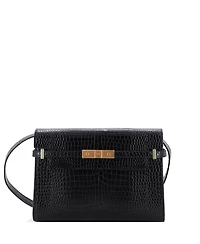 Pre-Owned Saint Laurent Medium Manhattan Shoulder Bag Embossed Leather