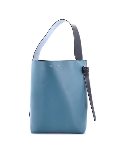 Pre-Owned Celine Small Twisted Cabas Tote Calfskin