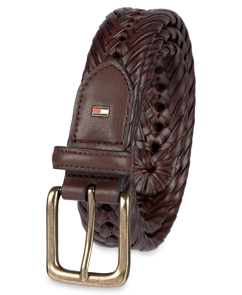 Tommy Hilfiger Boys' S-xl Classic Buckle Dress Belt