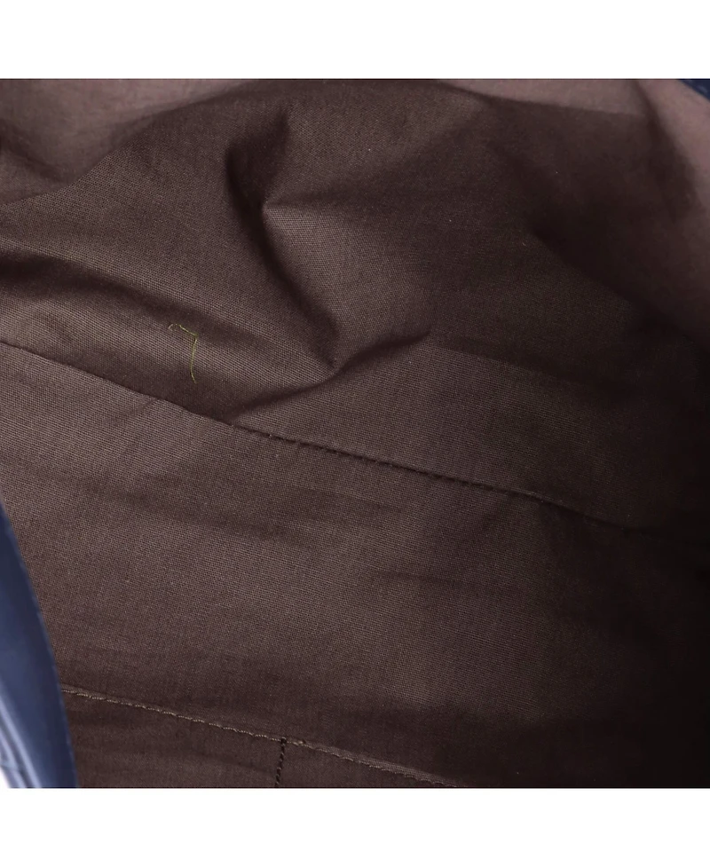 Pre-Owned Bottega Veneta Medium Square Flap Messenger Bag Intrecciato Nappa