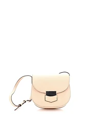 Pre-Owned Celine Small Trotteur Crossbody Bag Grainy Leather