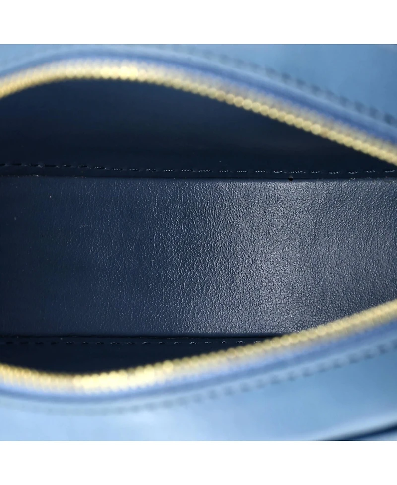 Pre-Owned Celine Mini Triomphe Oval Crossbody Bag Leather